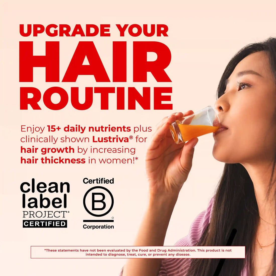 Liquid Morning Multivitamin + Hair Growth (3-Pack)