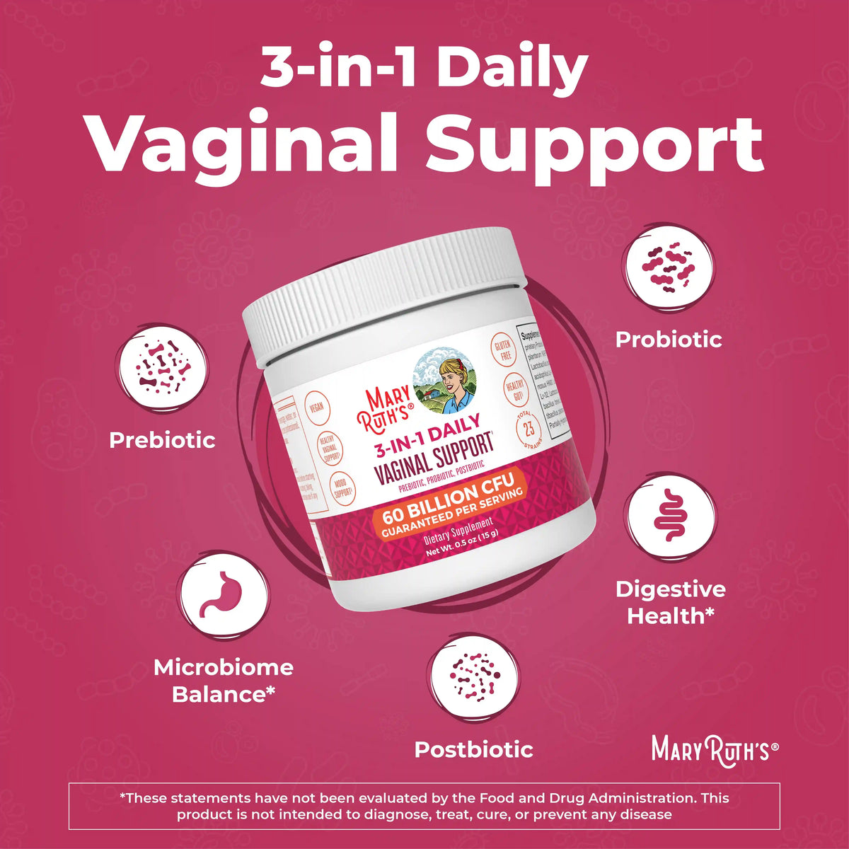 3-in-1 Vaginal Support Powder