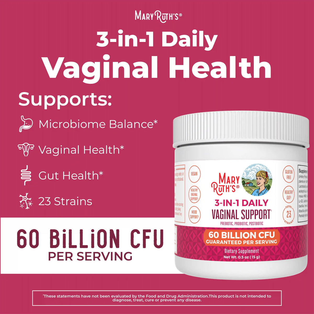 3-in-1 Vaginal Support Powder