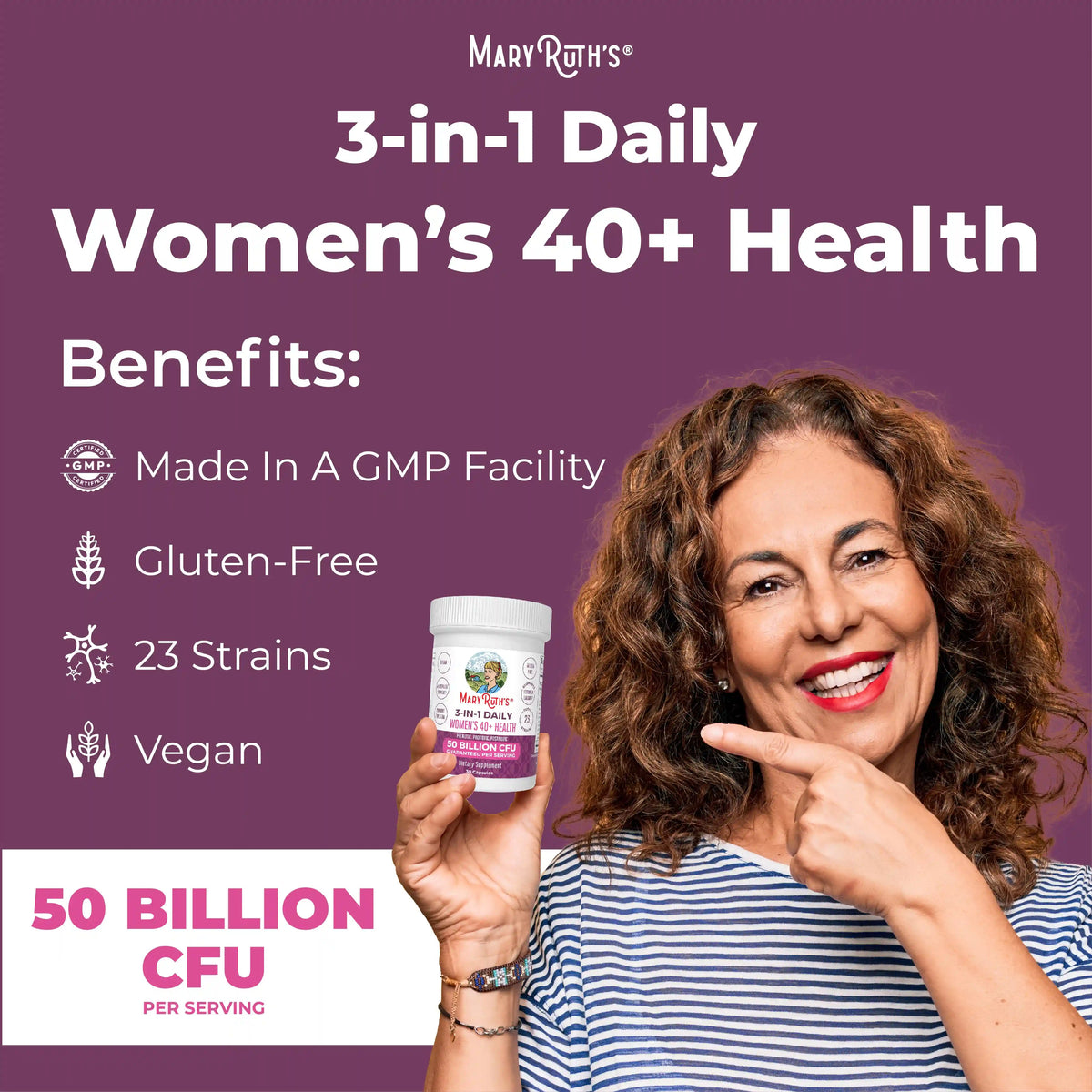 3-in-1 Women's 40+ Daily Health Capsules