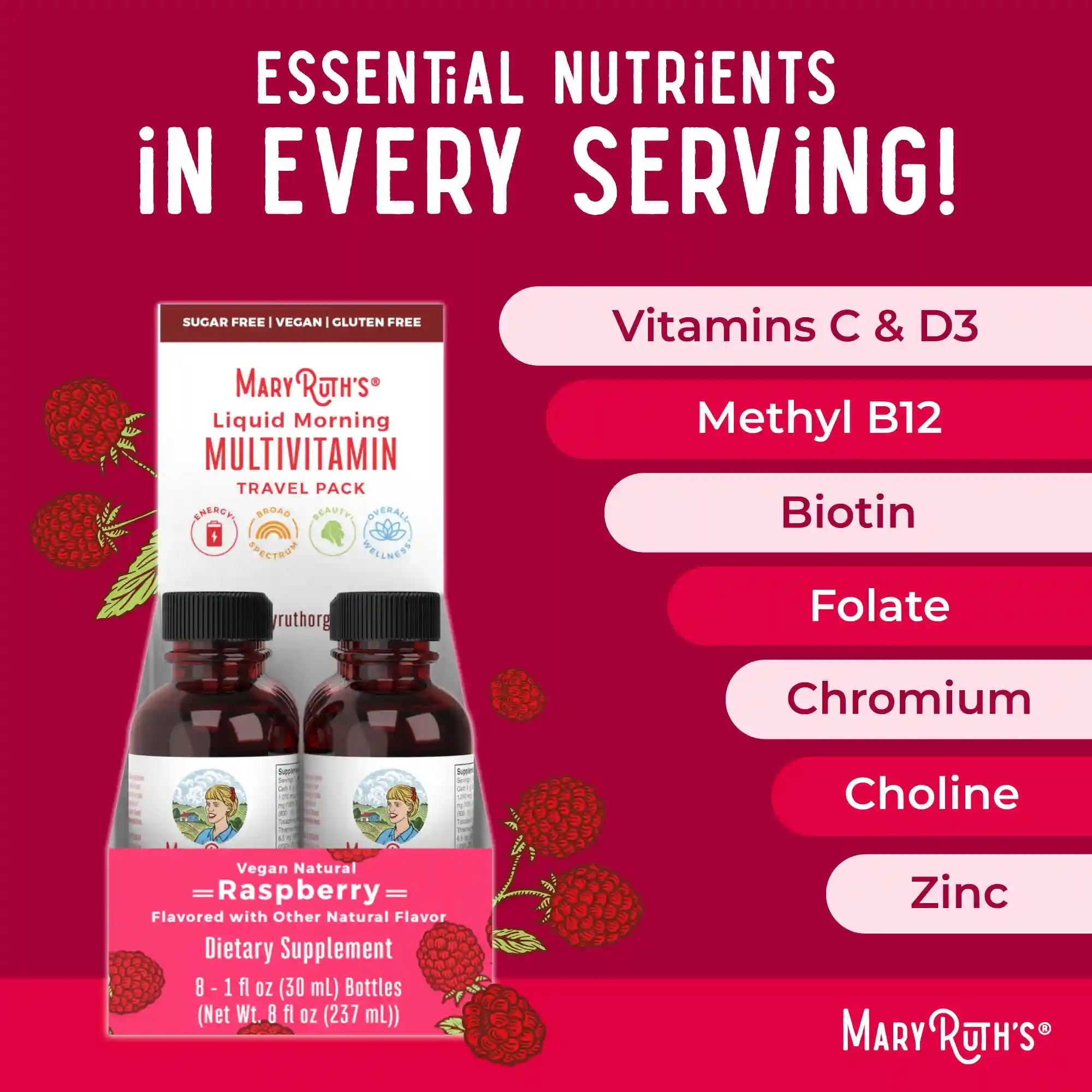 Liquid Morning Multivitamin Travel Pack