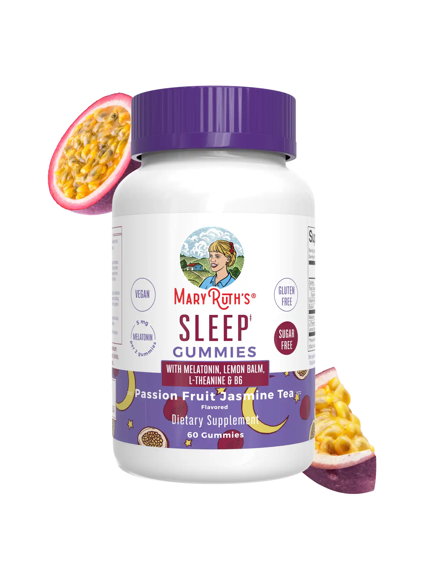 Melatonin Sleep Gummies (Passion Fruit Jasmine Tea)