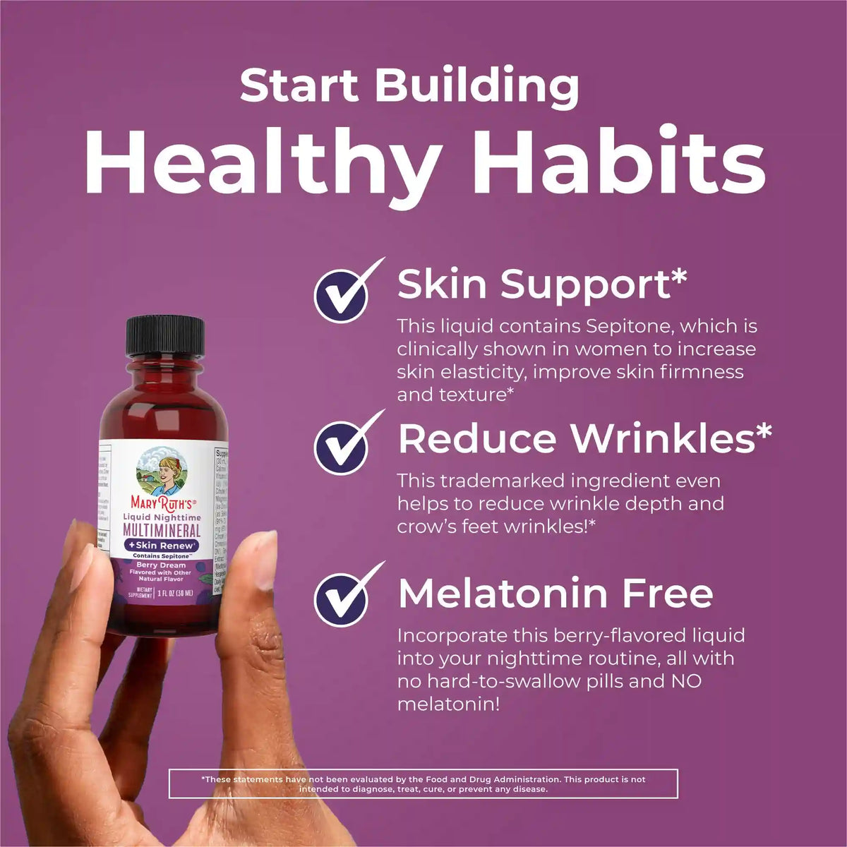 Liquid Nighttime Multimineral + Skin Renew Travel Pack