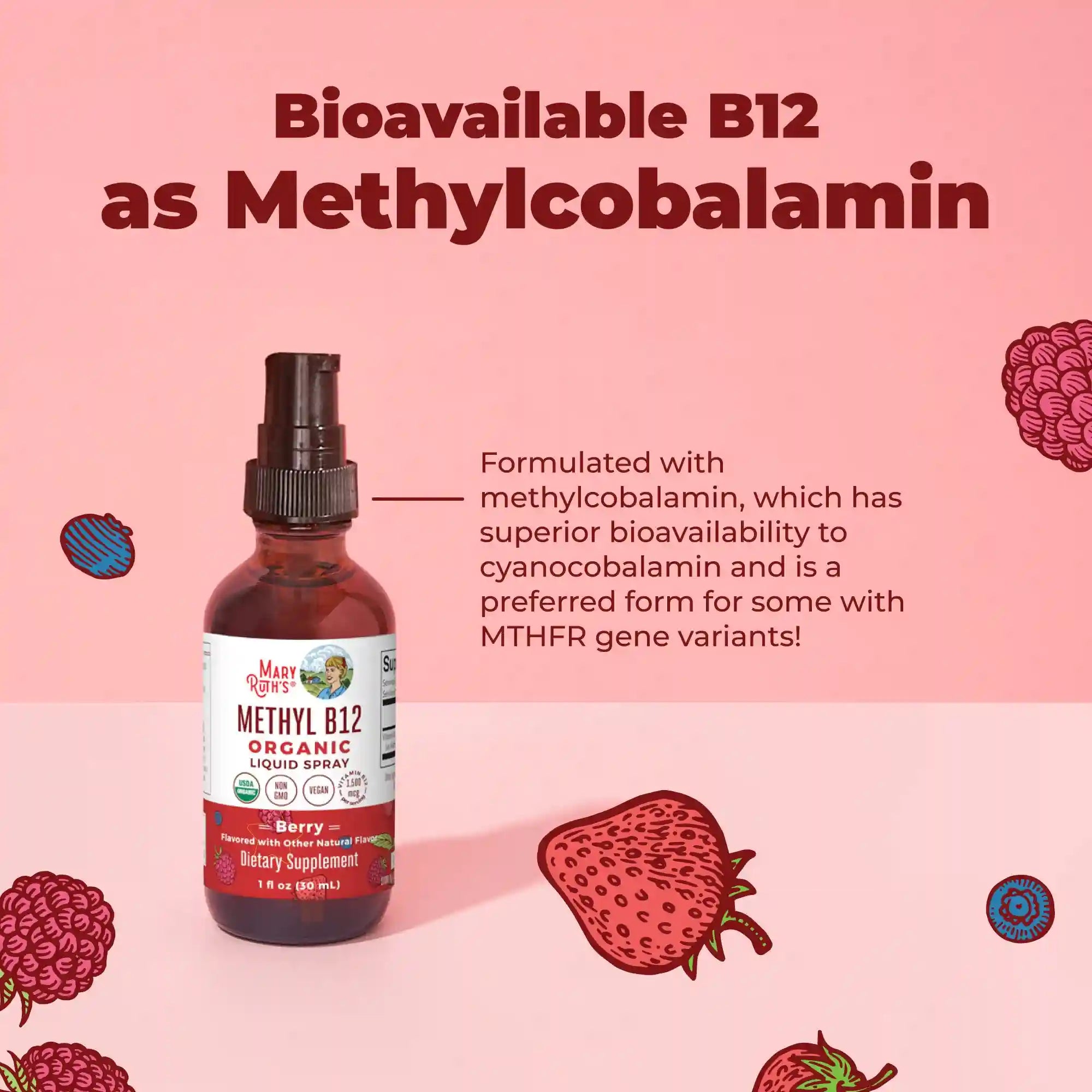 Methyl B12 Organic Spray