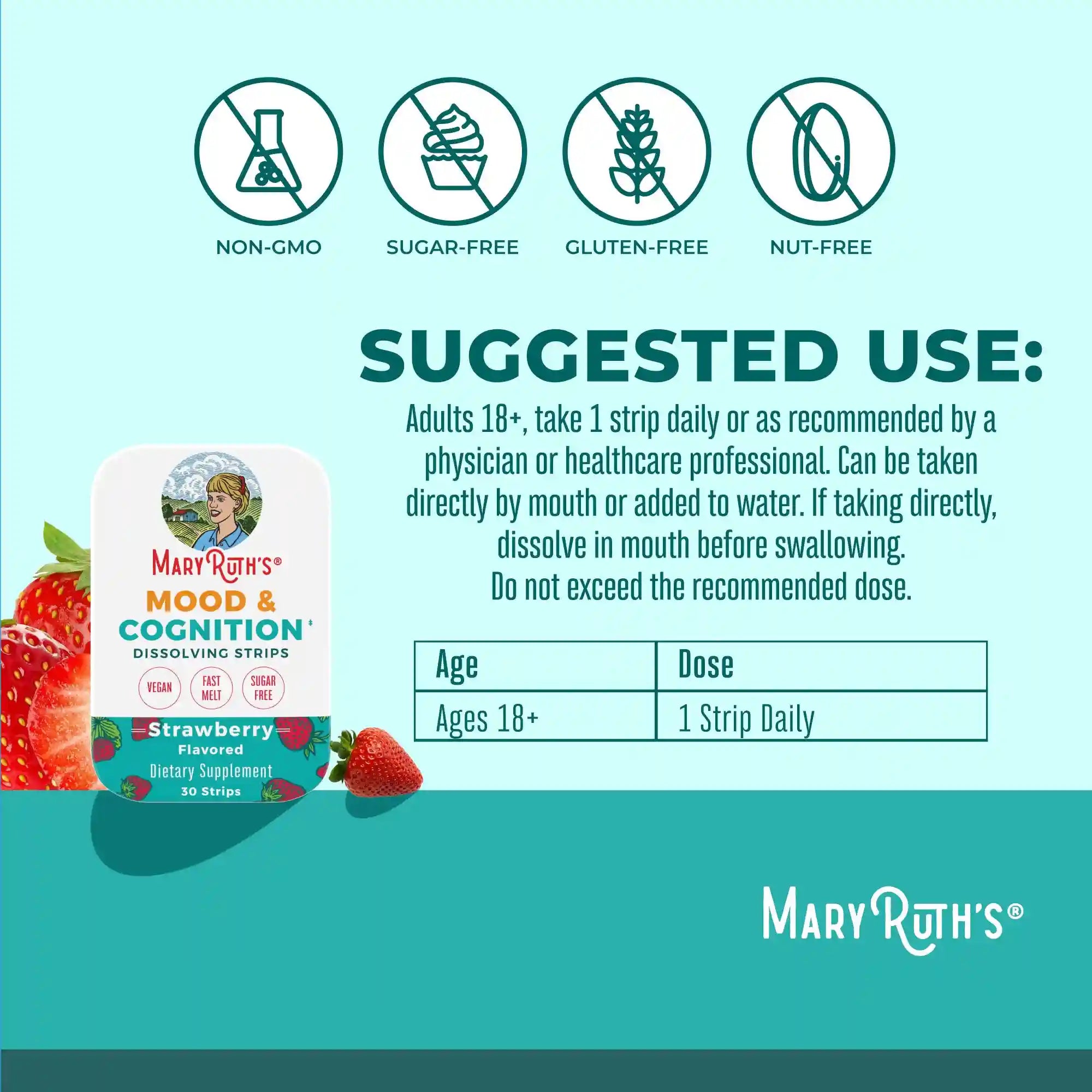 Mood & Cognition Dissolving Strips