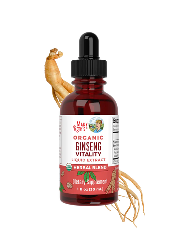 Organic Ginseng Vitality Herbal Blend Liquid Drops