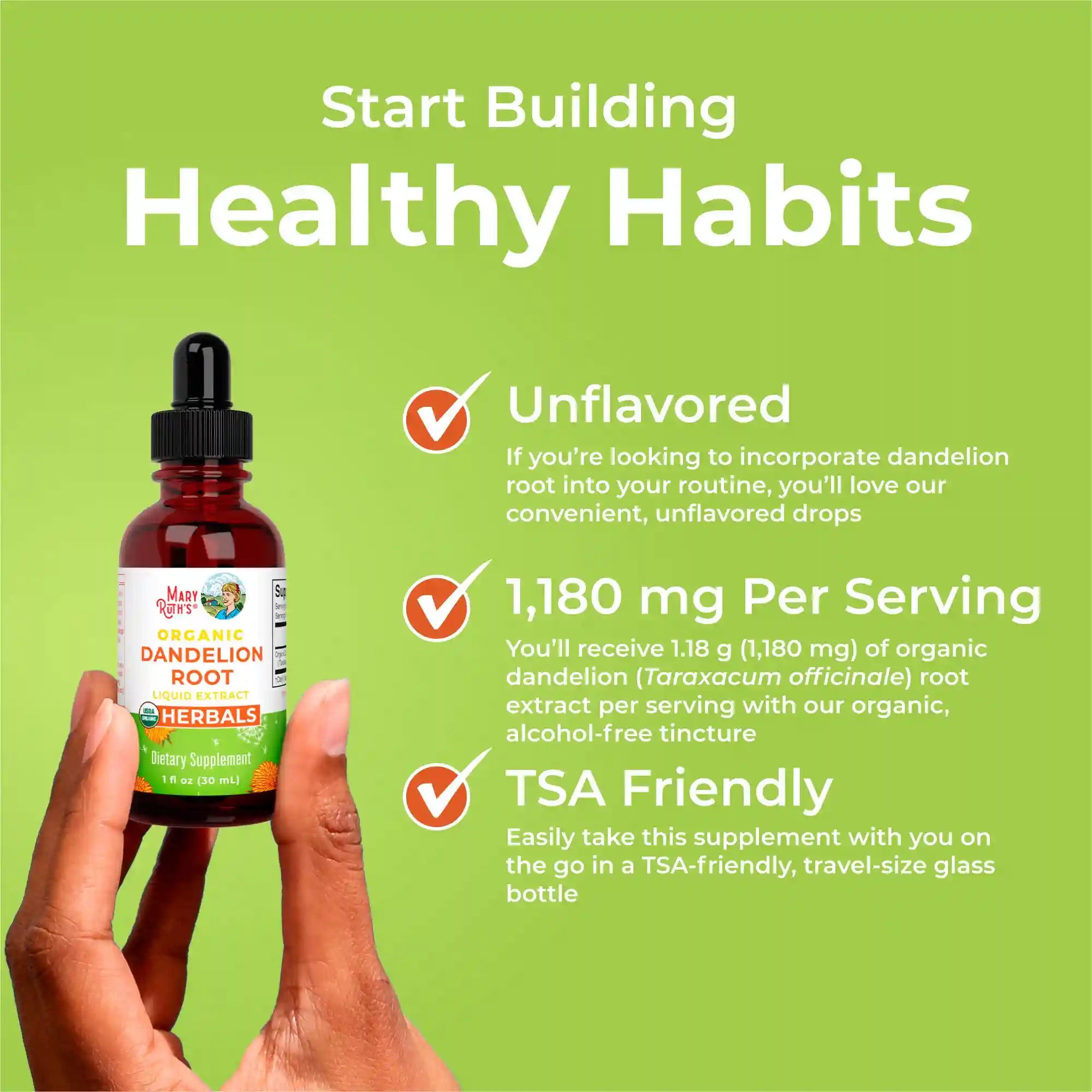 Organic Dandelion Root Liquid Extract