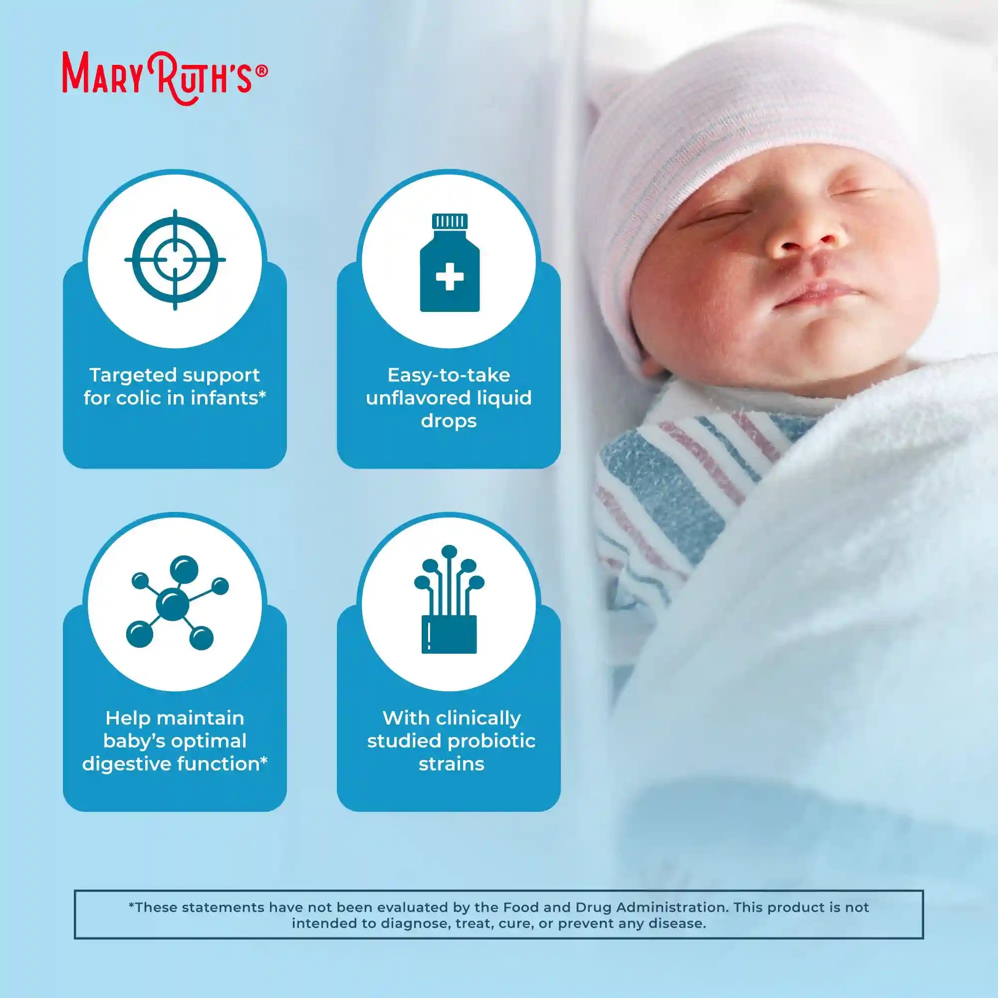 Organic Infant Precision Probiotic Colic Liquid Drops