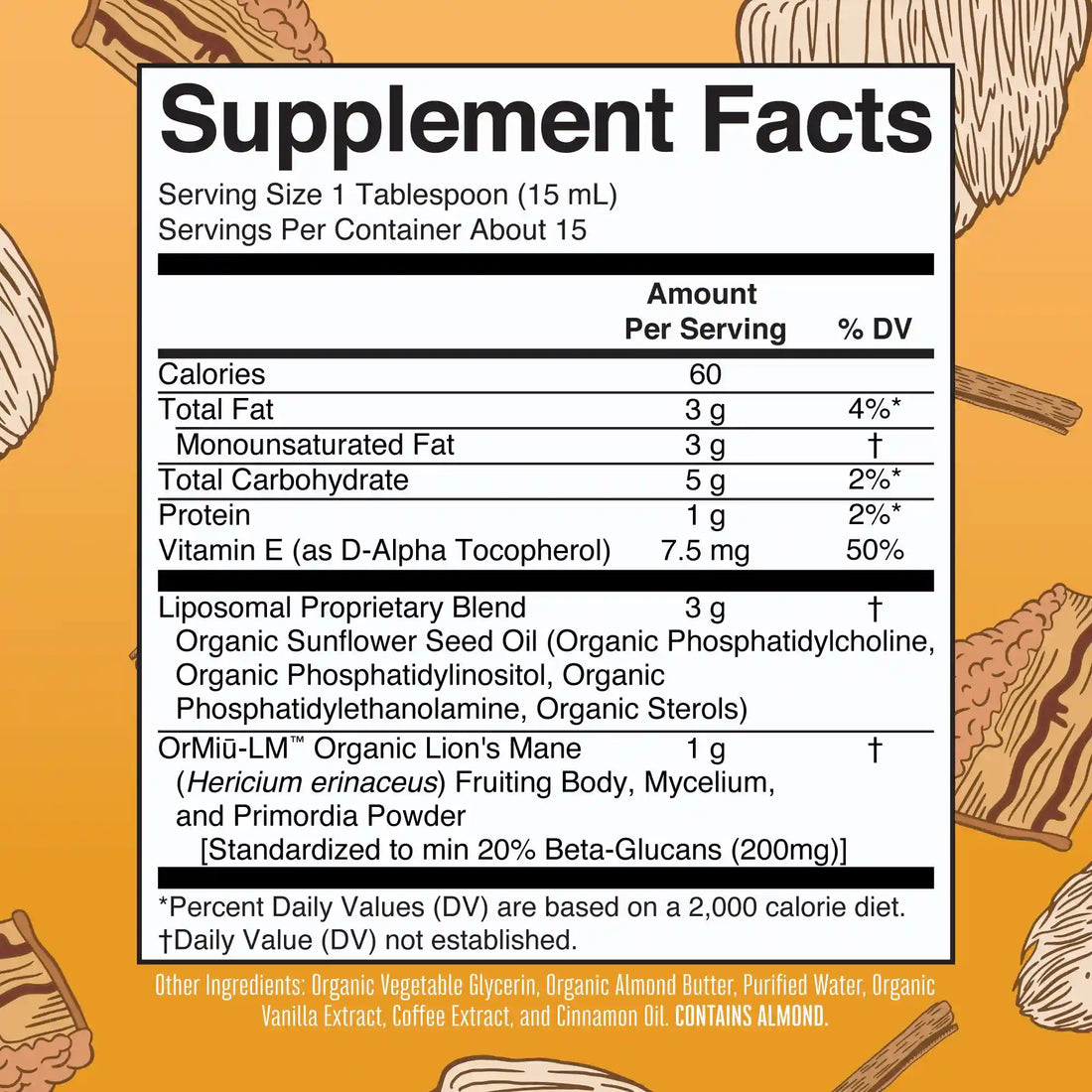 Organic Lion's Mane Liposomal