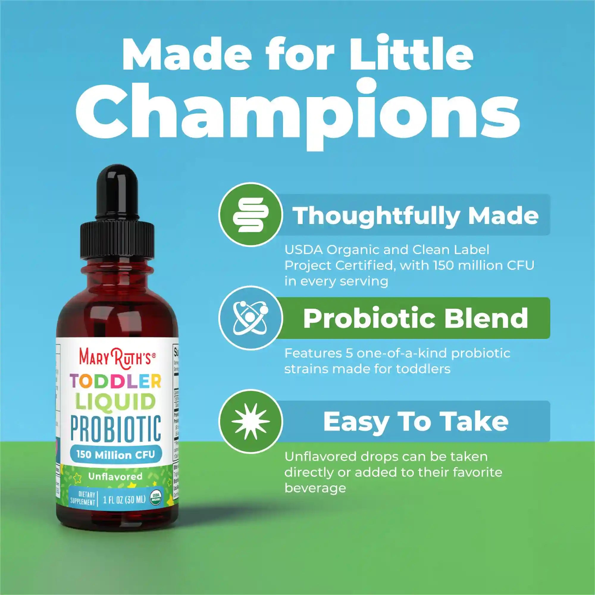 Organic Toddler Liquid Probiotic