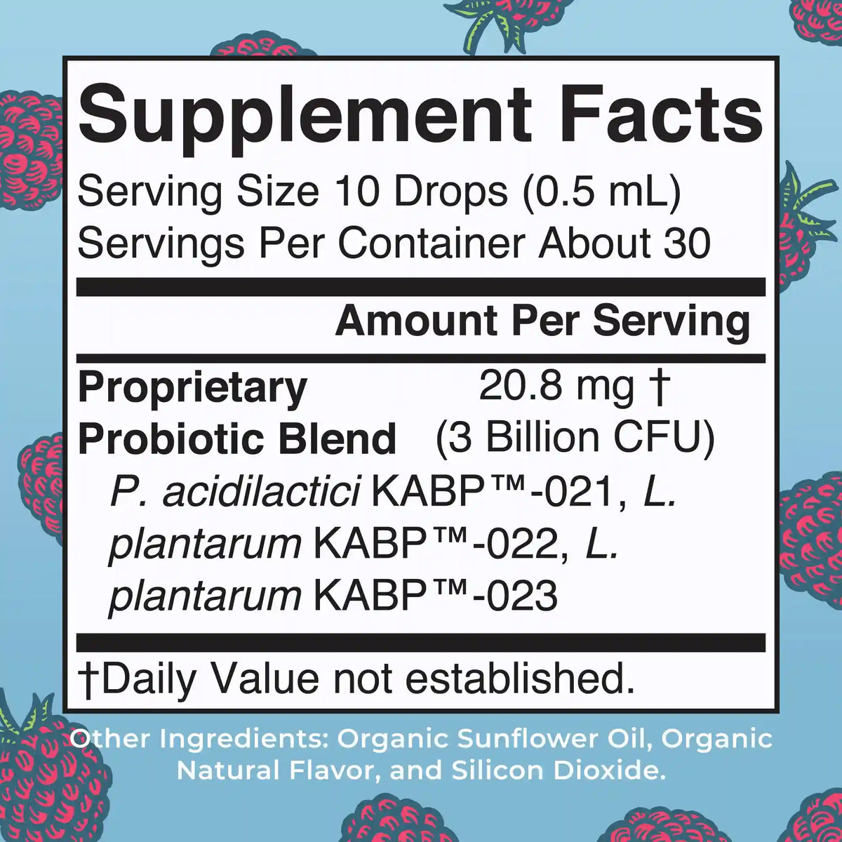 Organic Women's 40+ Precision Probiotic Digestive Liquid Drops