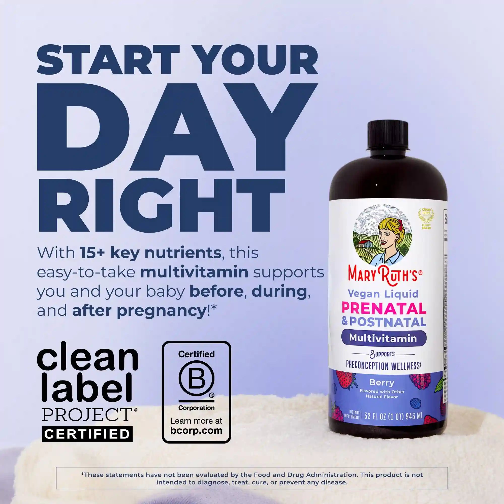 Prenatal & Postnatal Liquid Multivitamin