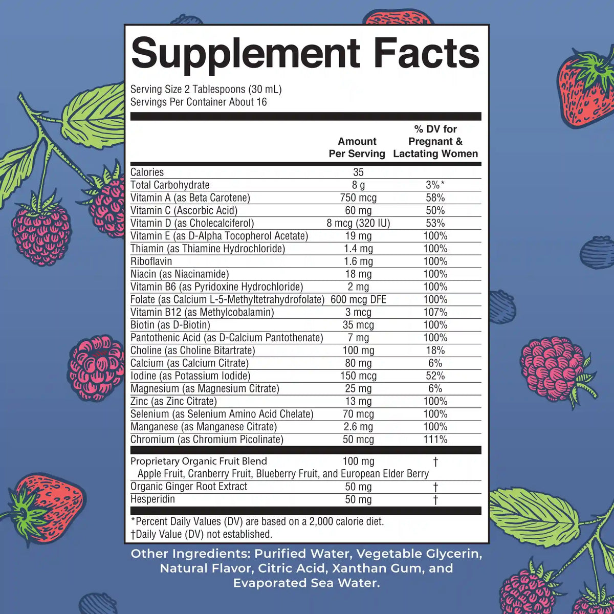 Prenatal & Postnatal Liquid Multivitamin