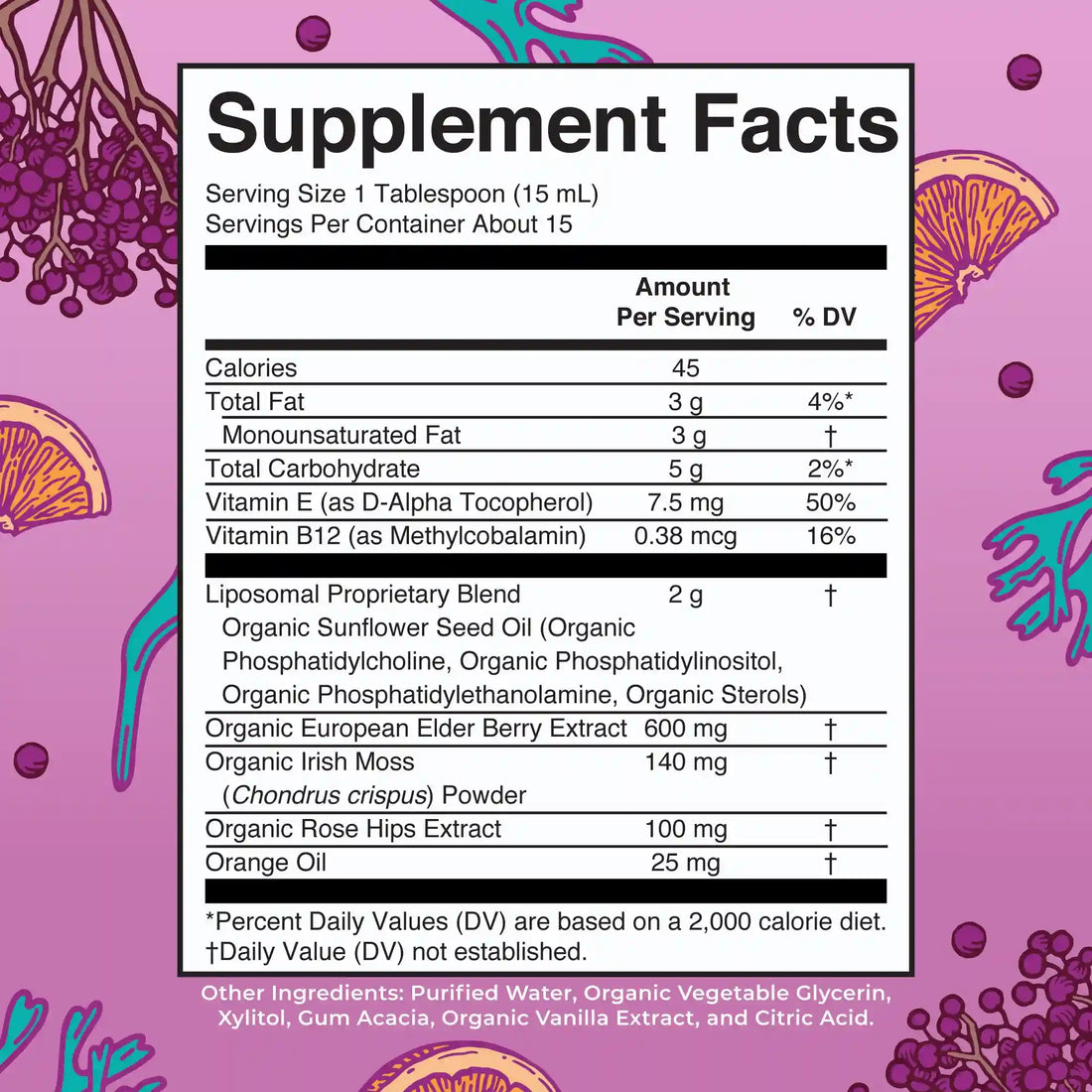 Sea Moss + Immune & Energy Liposomal