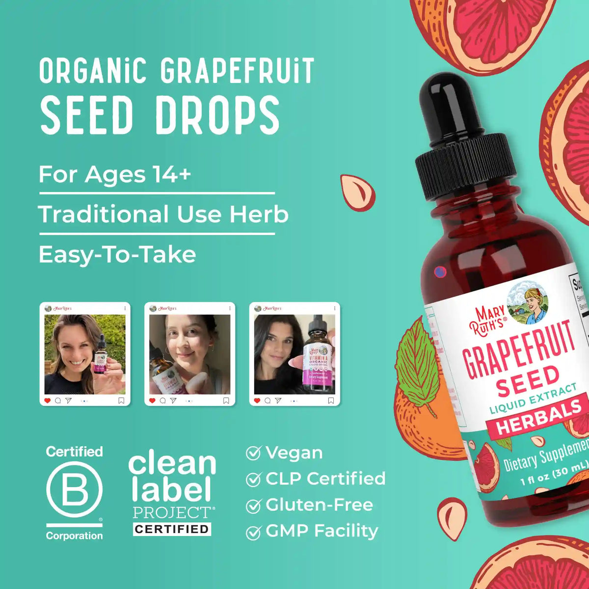Grapefruit Seed Liquid Drops