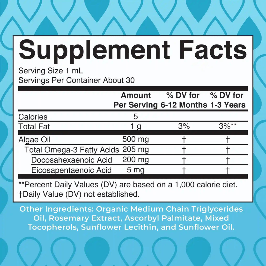 Infant & Toddler Omega-3 Liquid Drops