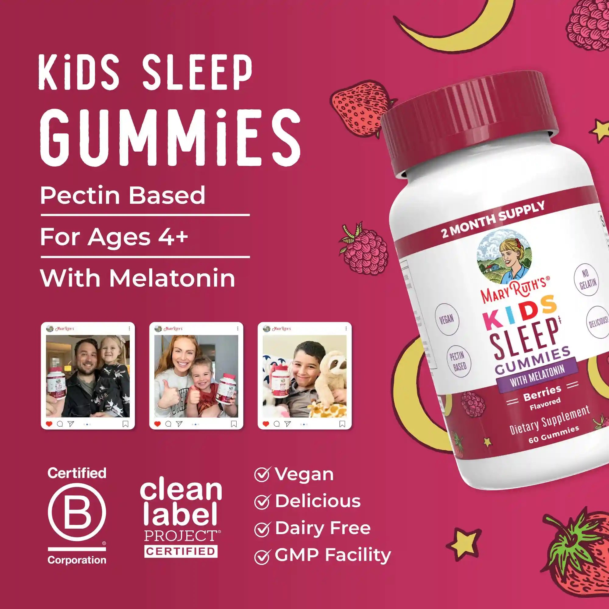 Kids Sleep Gummies (With Melatonin)