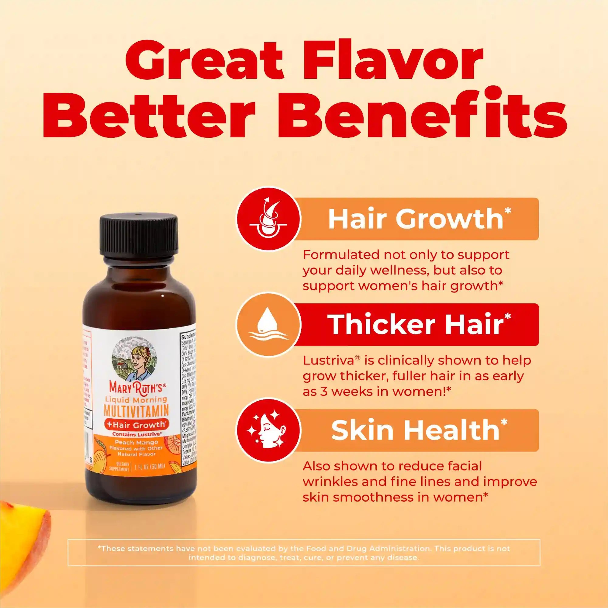 Liquid Morning Multivitamin + Hair Growth Travel Pack