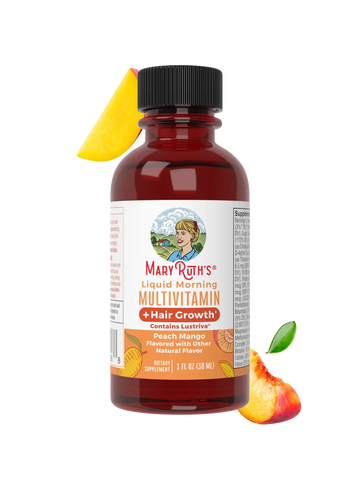 Liquid Morning Multivitamin + Hair Growth Travel Pack
