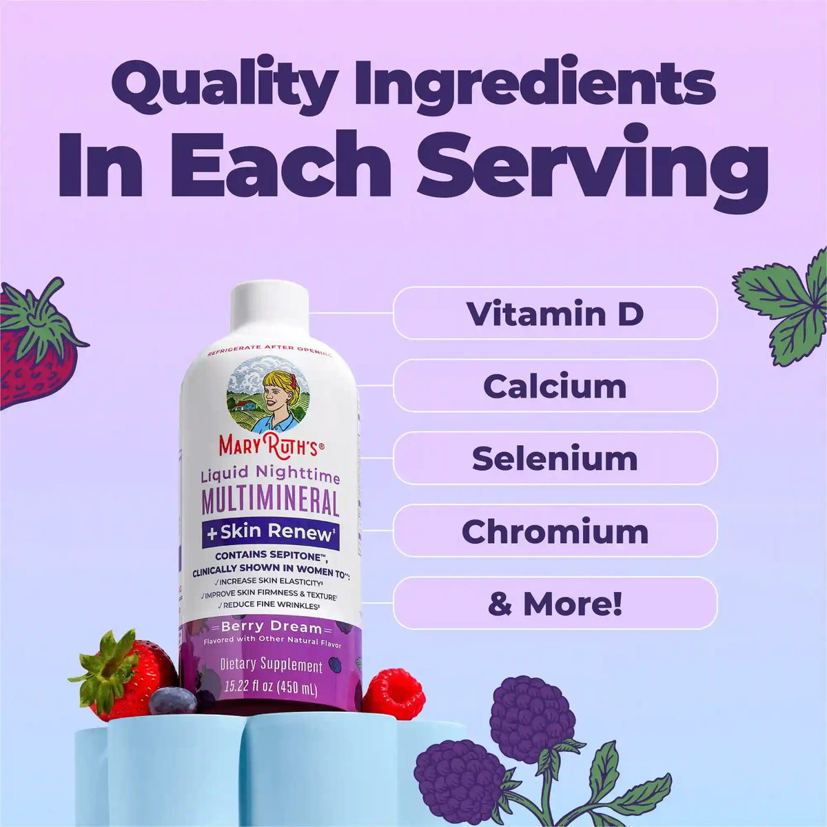 Liquid Nighttime Multimineral + Skin Renew