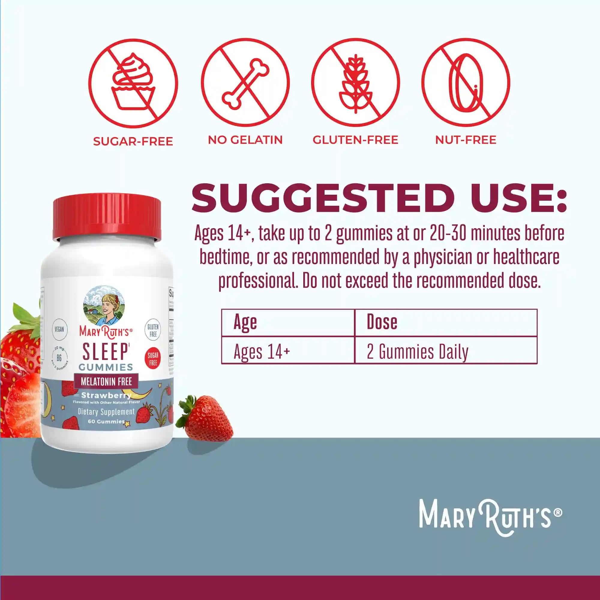Melatonin Free Sleep Gummies