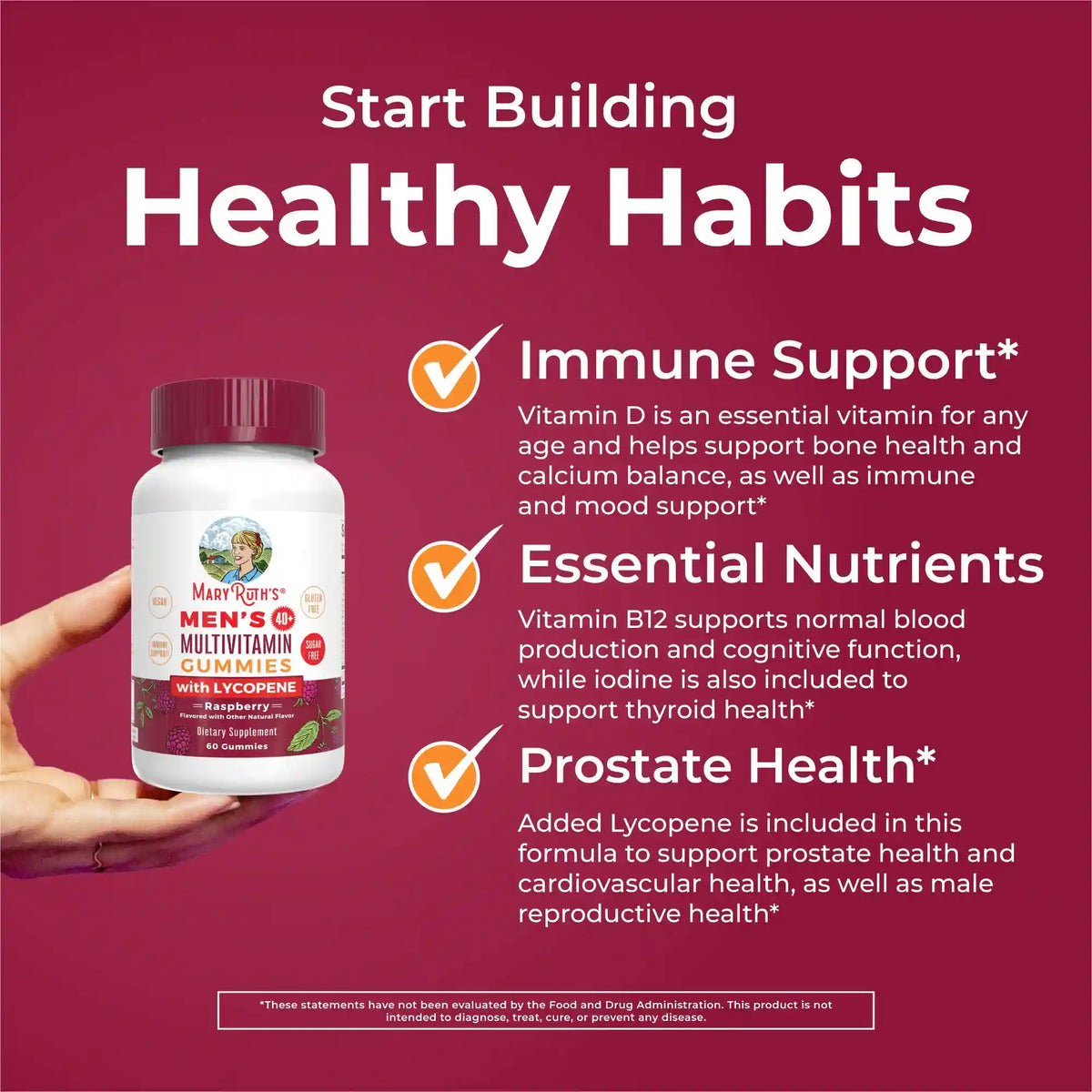 Men’s 40+ Multivitamin Gummies