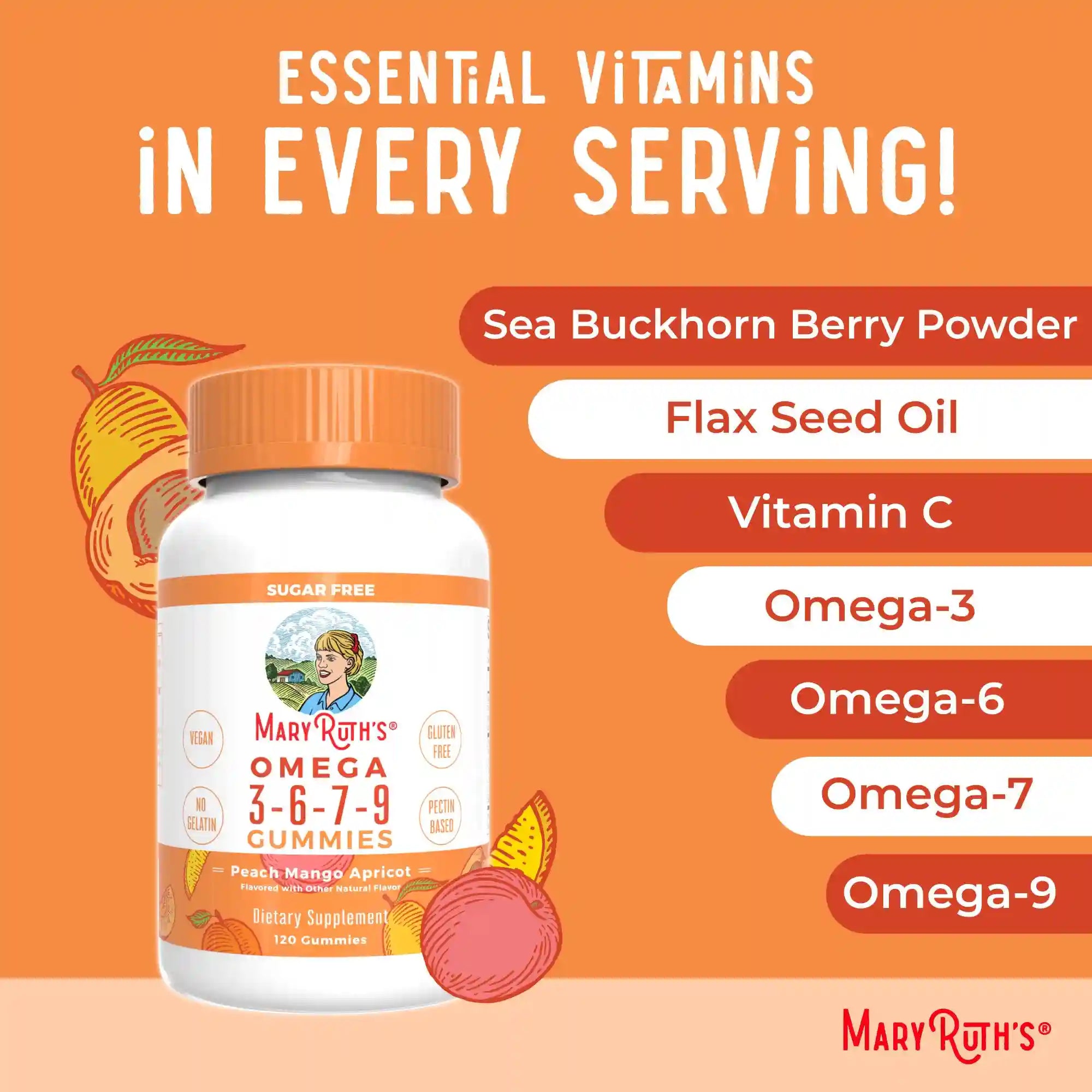 Omega 3-6-7-9 Gummies