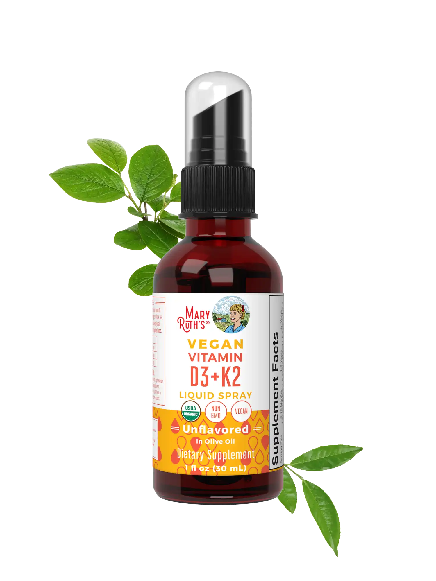 Organic D3 + K2 Spray