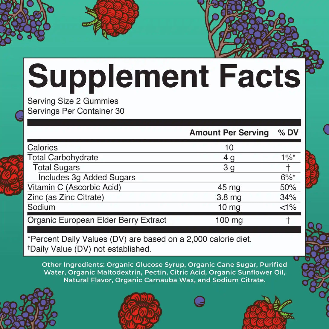 Organic Kids Immunity Gummies