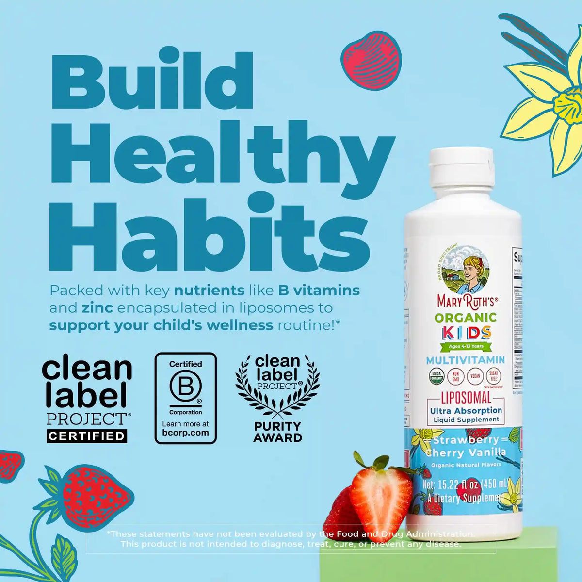 Organic Kids Multivitamin Liposomal