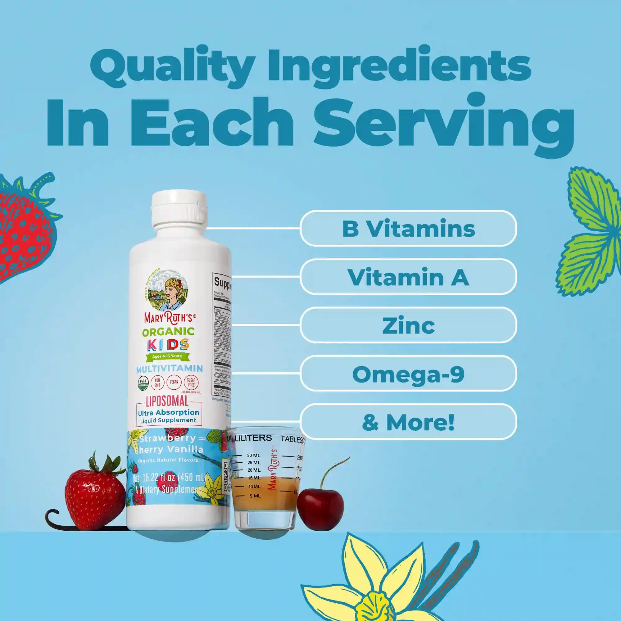 Organic Kids Multivitamin Liposomal