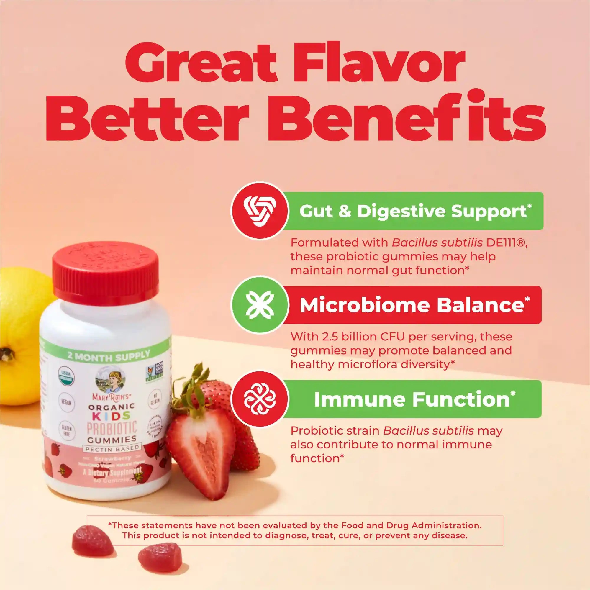 Organic Kids Probiotic Gummies
