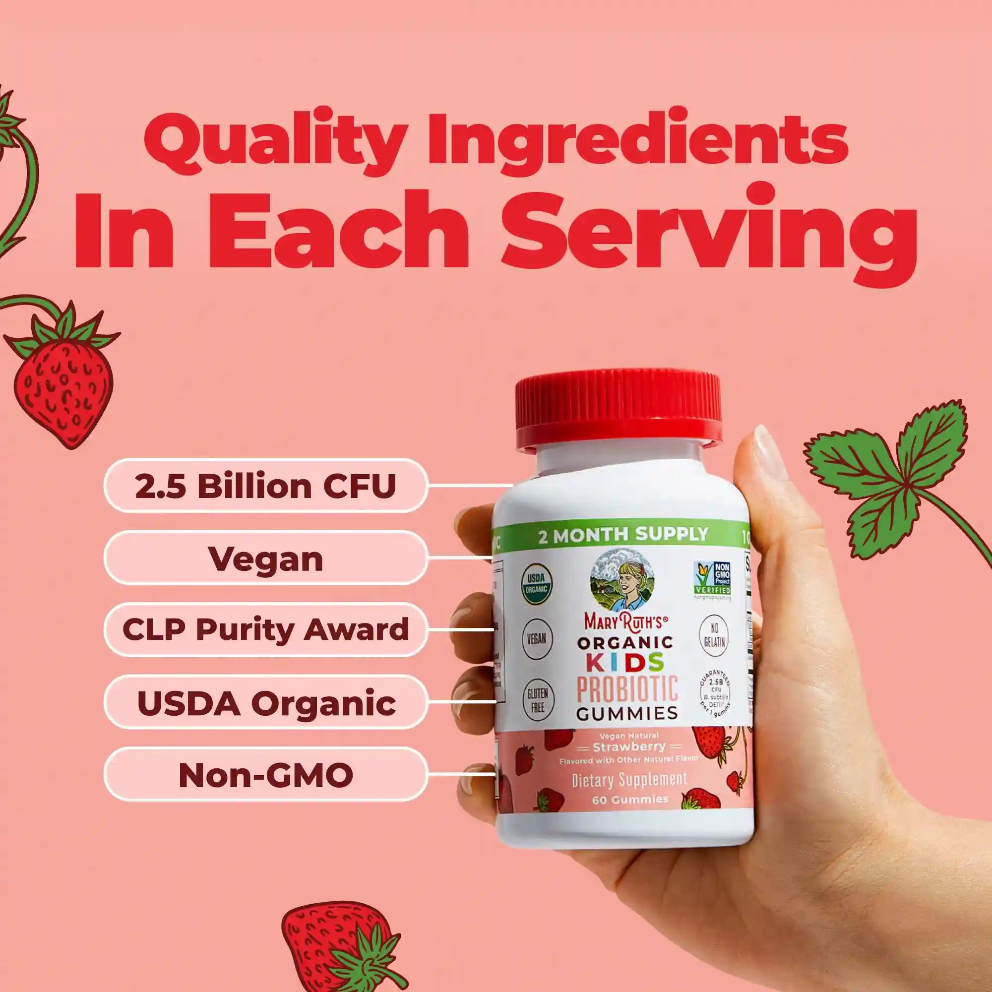 Organic Kids Probiotic Gummies