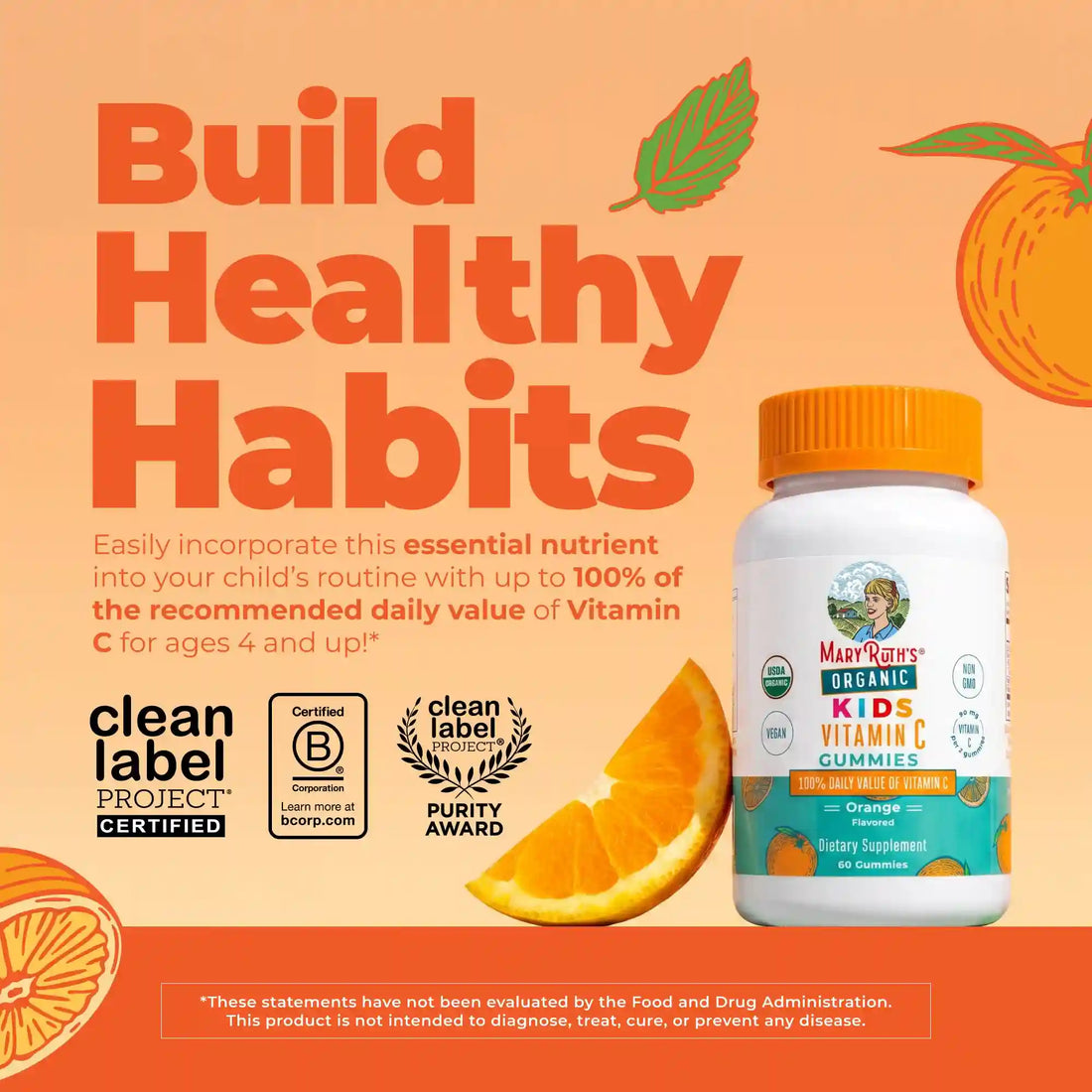 Organic Kids Vitamin C Gummies