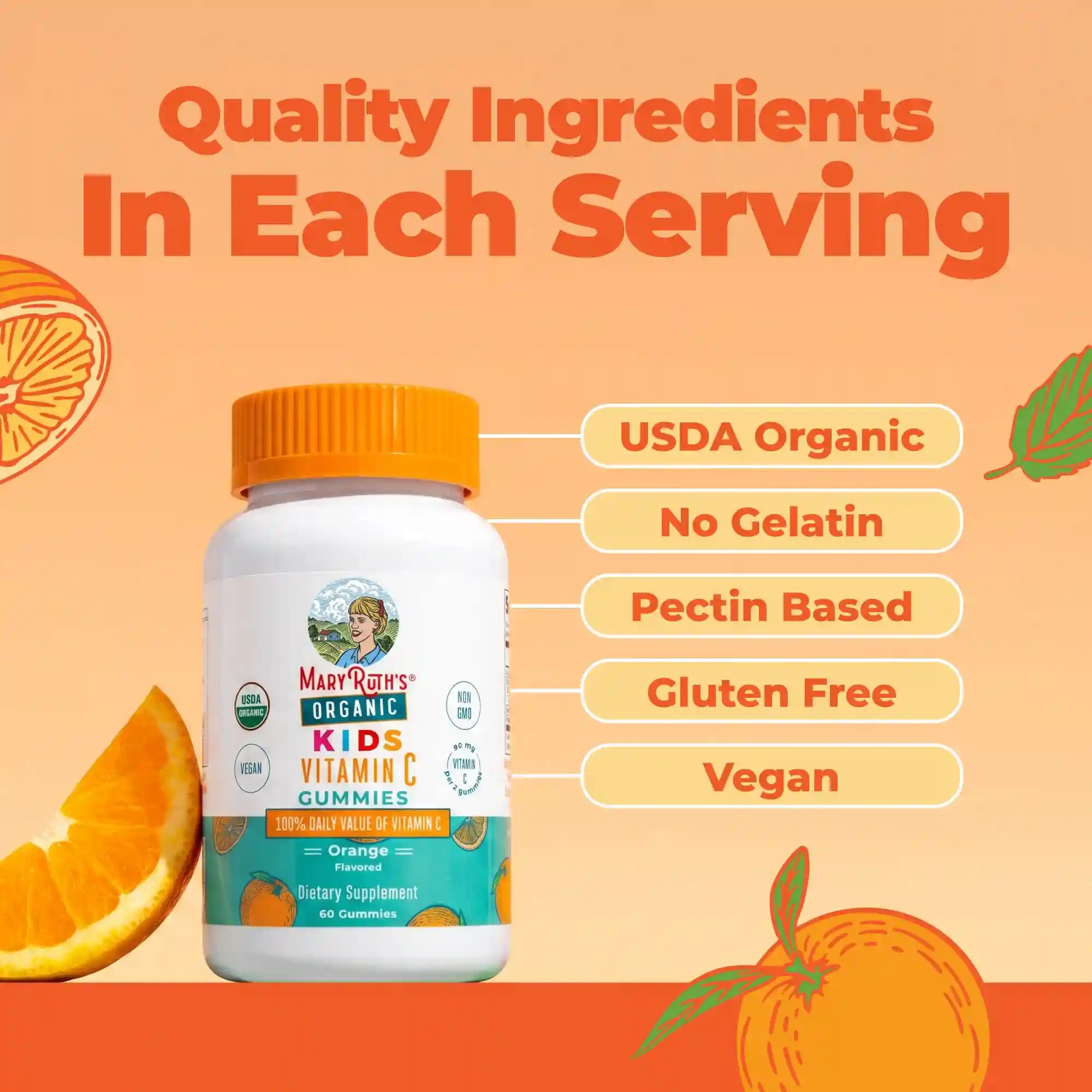 Organic Kids Vitamin C Gummies