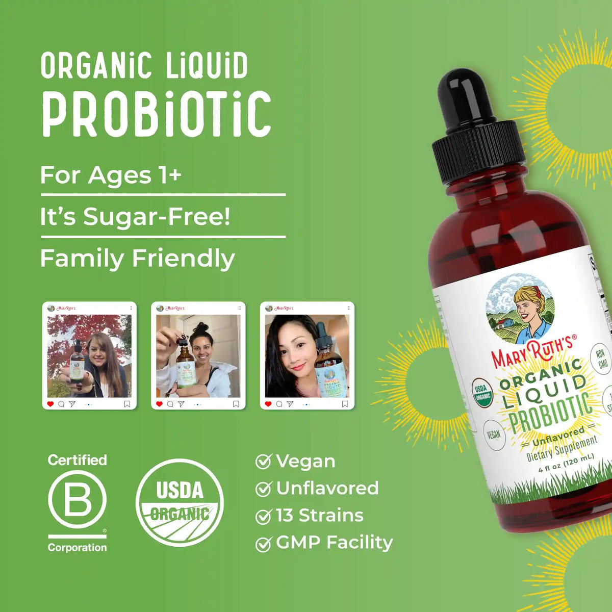 Organic Liquid Probiotic