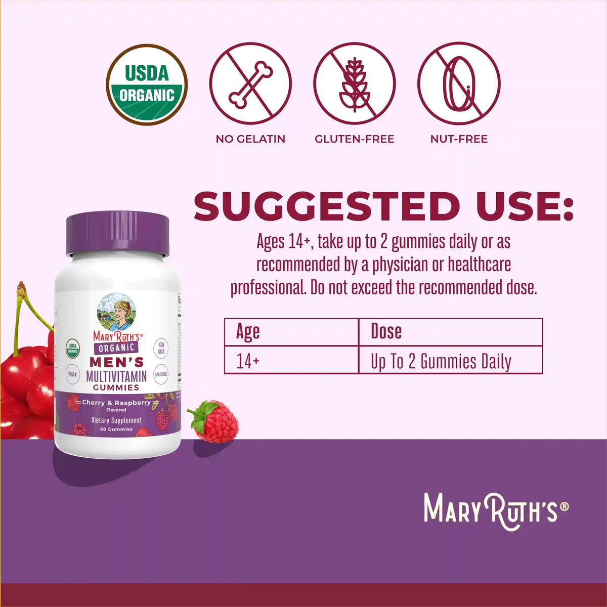 Organic Men’s Multivitamin Gummies