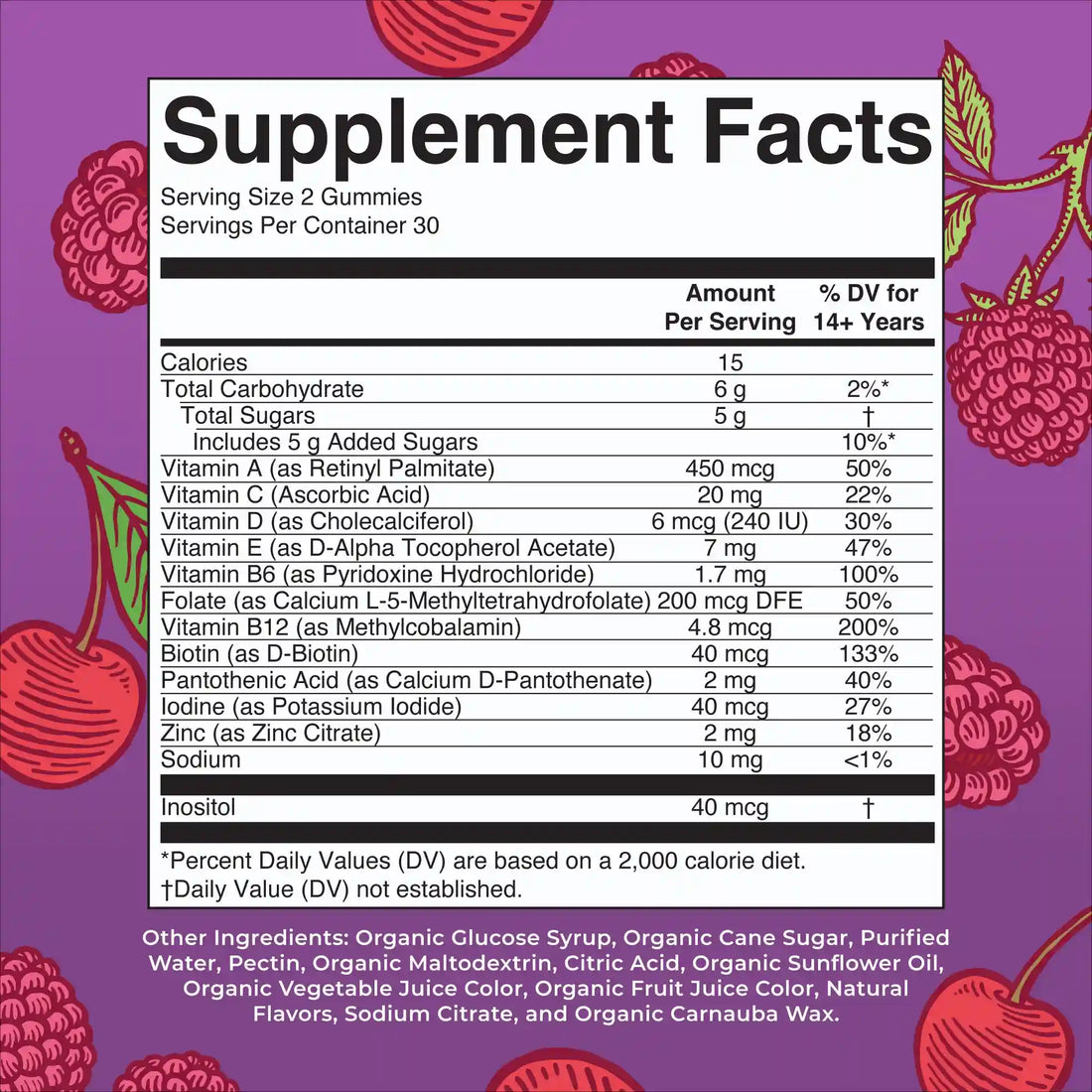 Organic Men’s Multivitamin Gummies