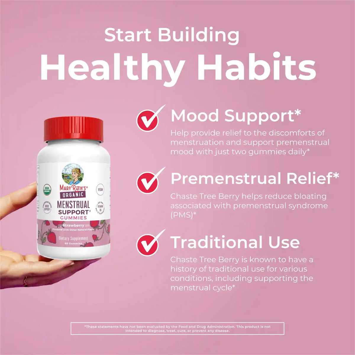 Organic Premenstrual Support Gummies