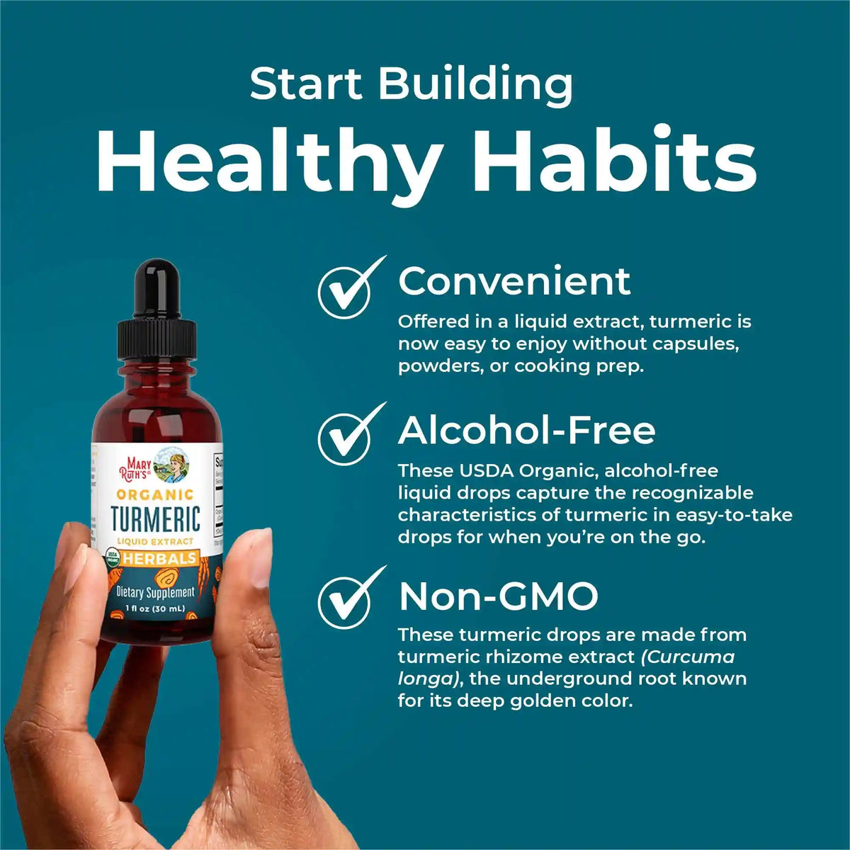 Organic Turmeric Herbal Drops