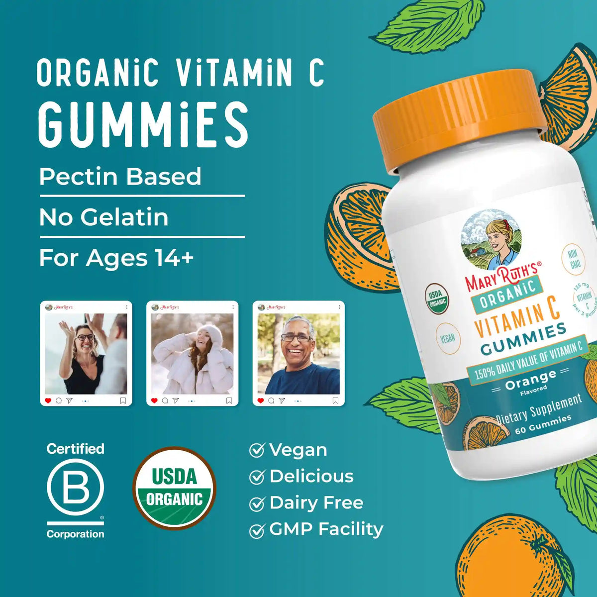 Organic Vitamin C Gummies