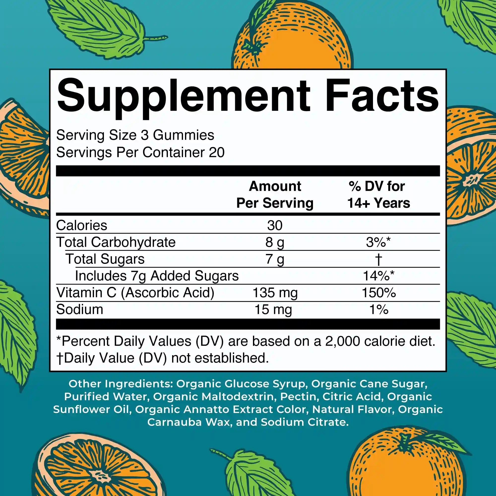 Organic Vitamin C Gummies