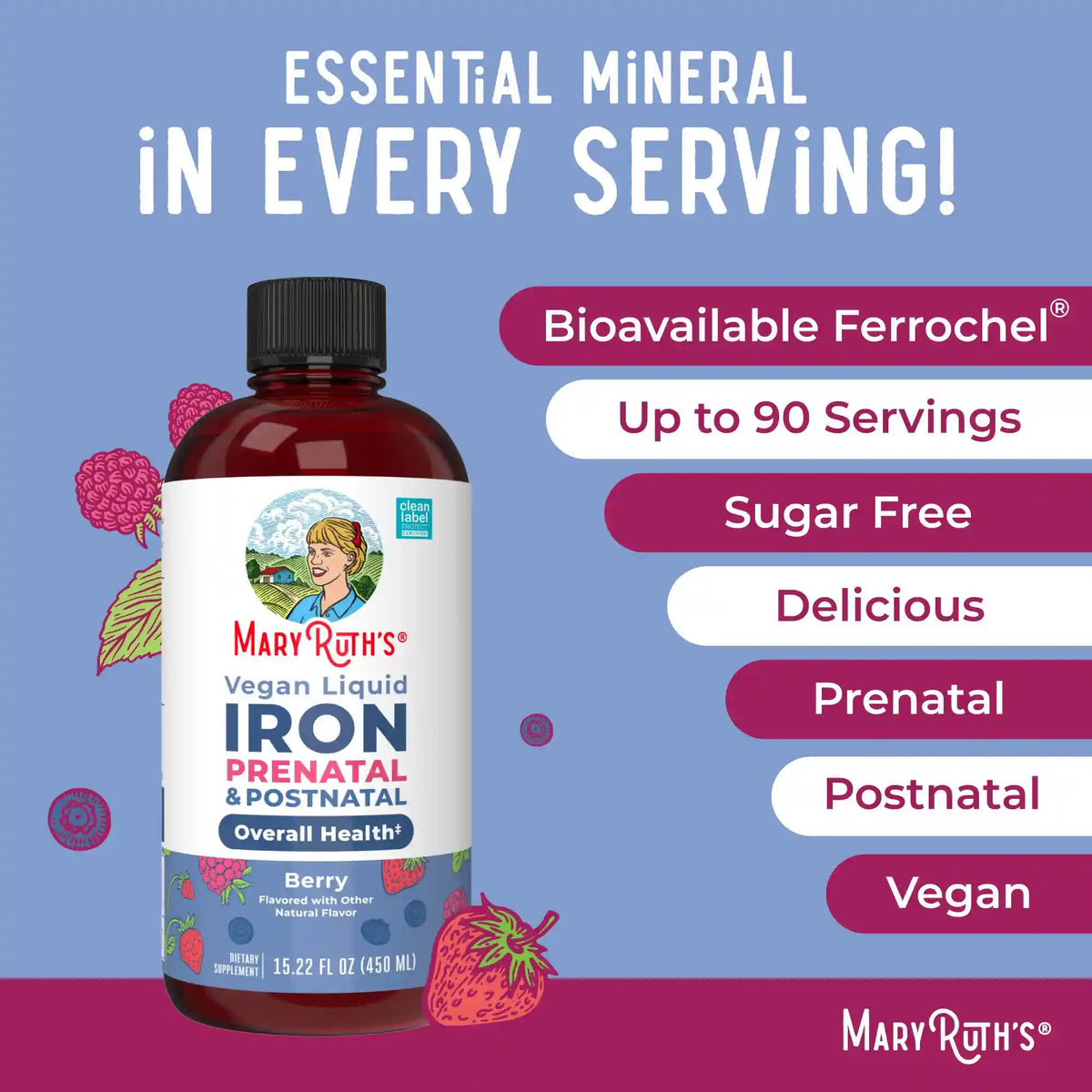 Prenatal & Postnatal Liquid Iron