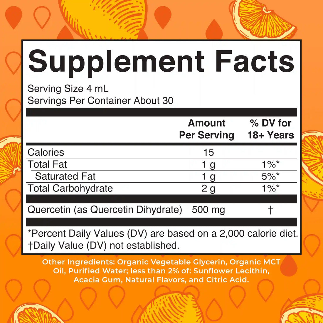 Quercetin Liquid Drops