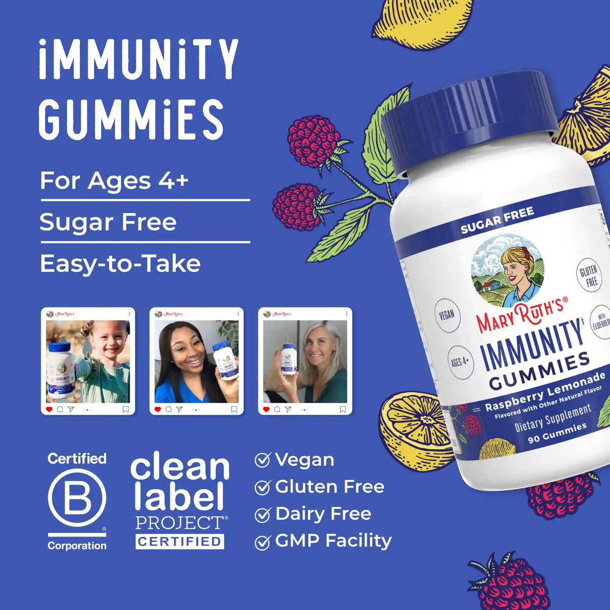 Sugar Free Immunity Gummies