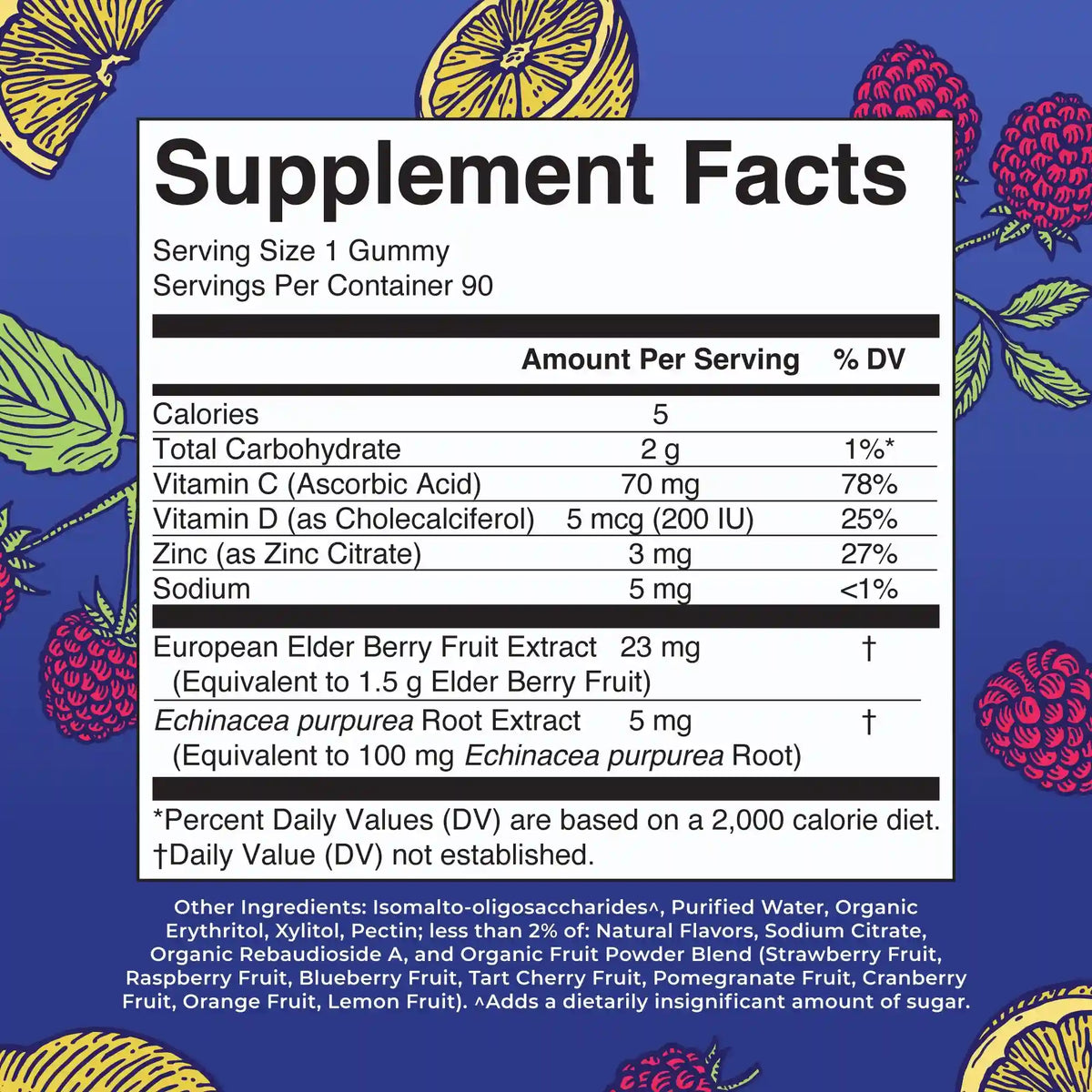 Sugar Free Immunity Gummies