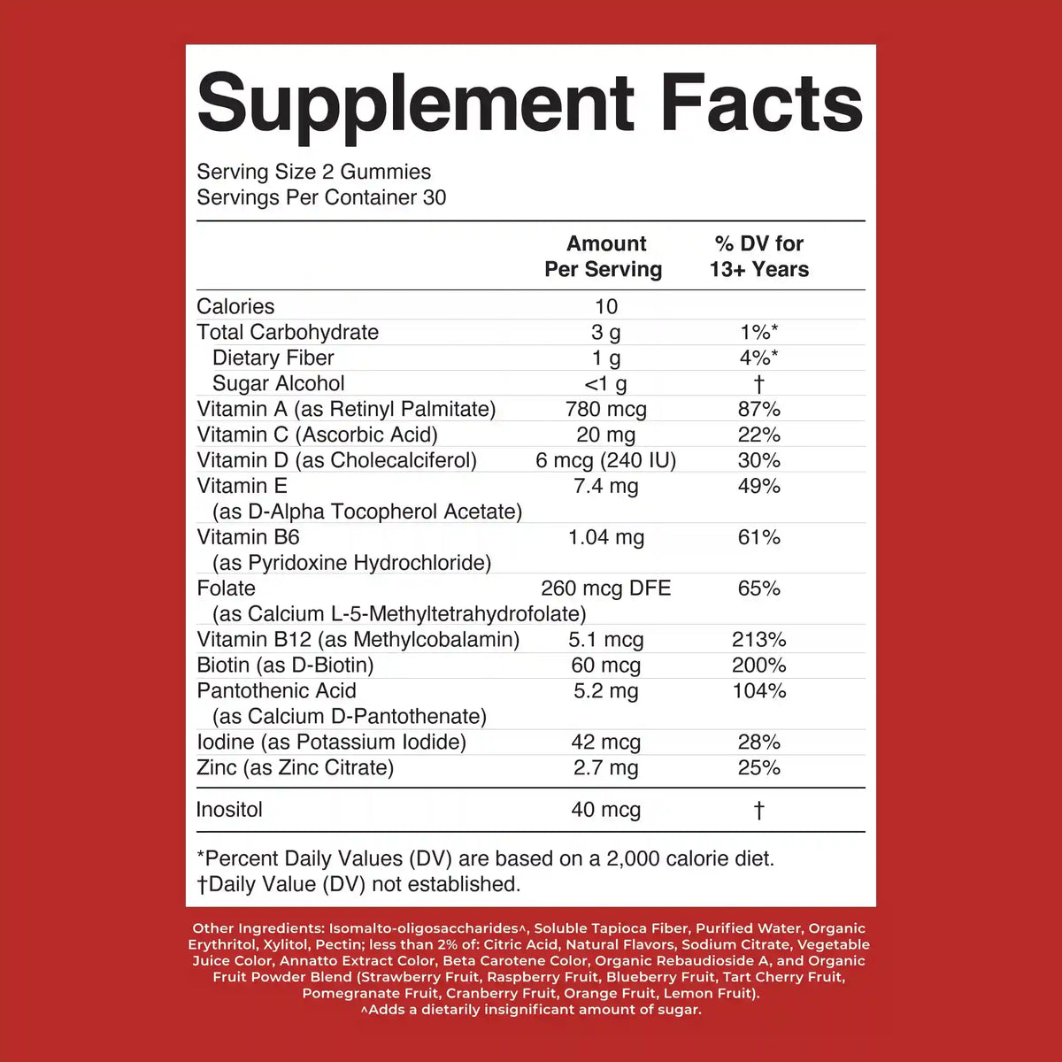 Teen Multivitamin Gummies