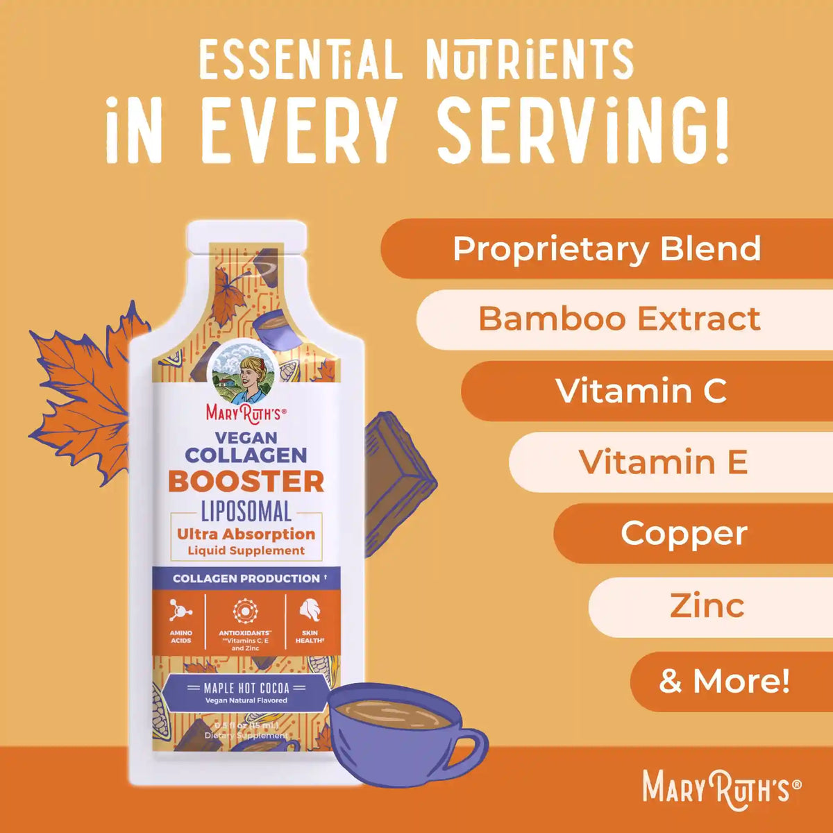 Vegan Collagen Booster Liposomal Pouches