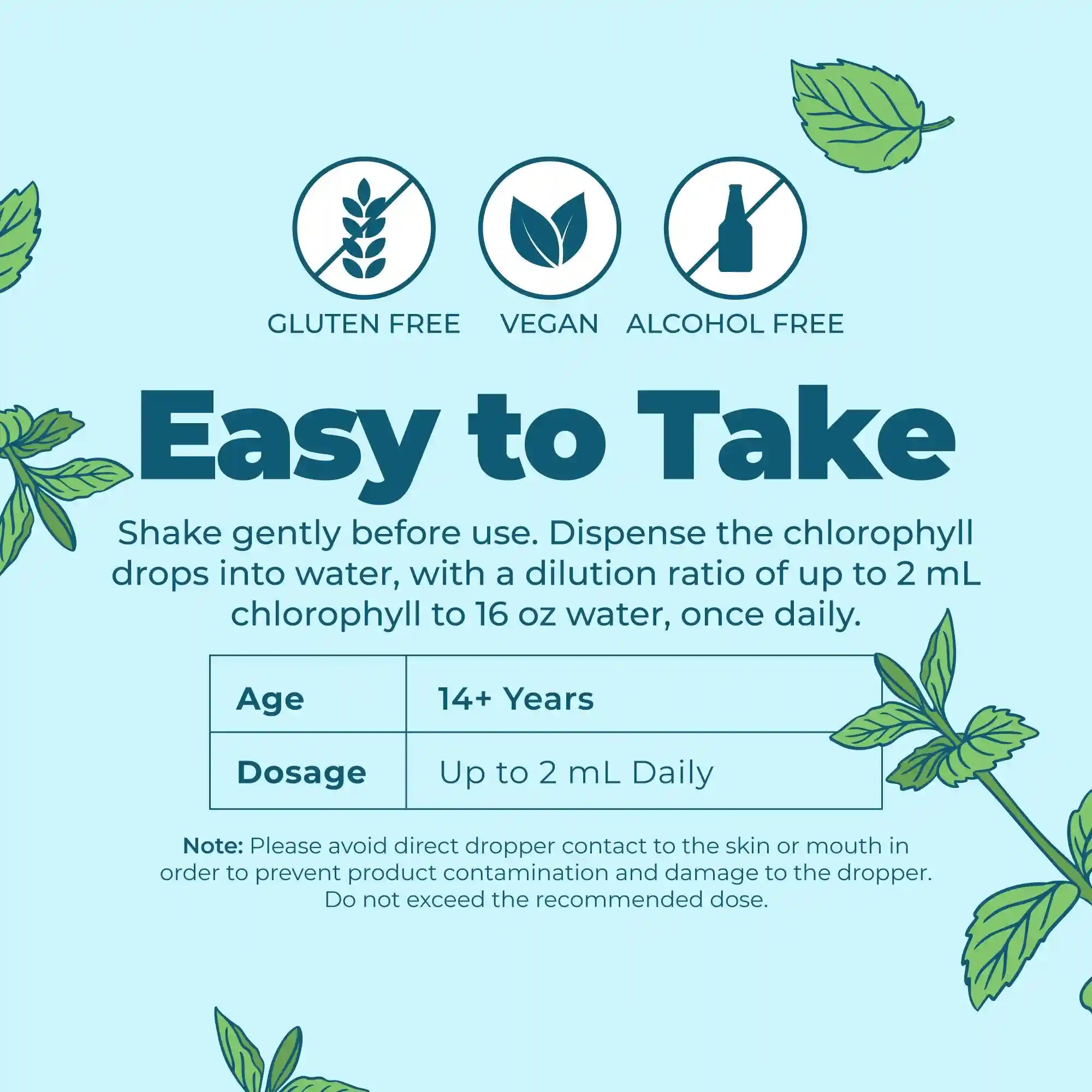 Vegan Liquid Chlorophyll Drops