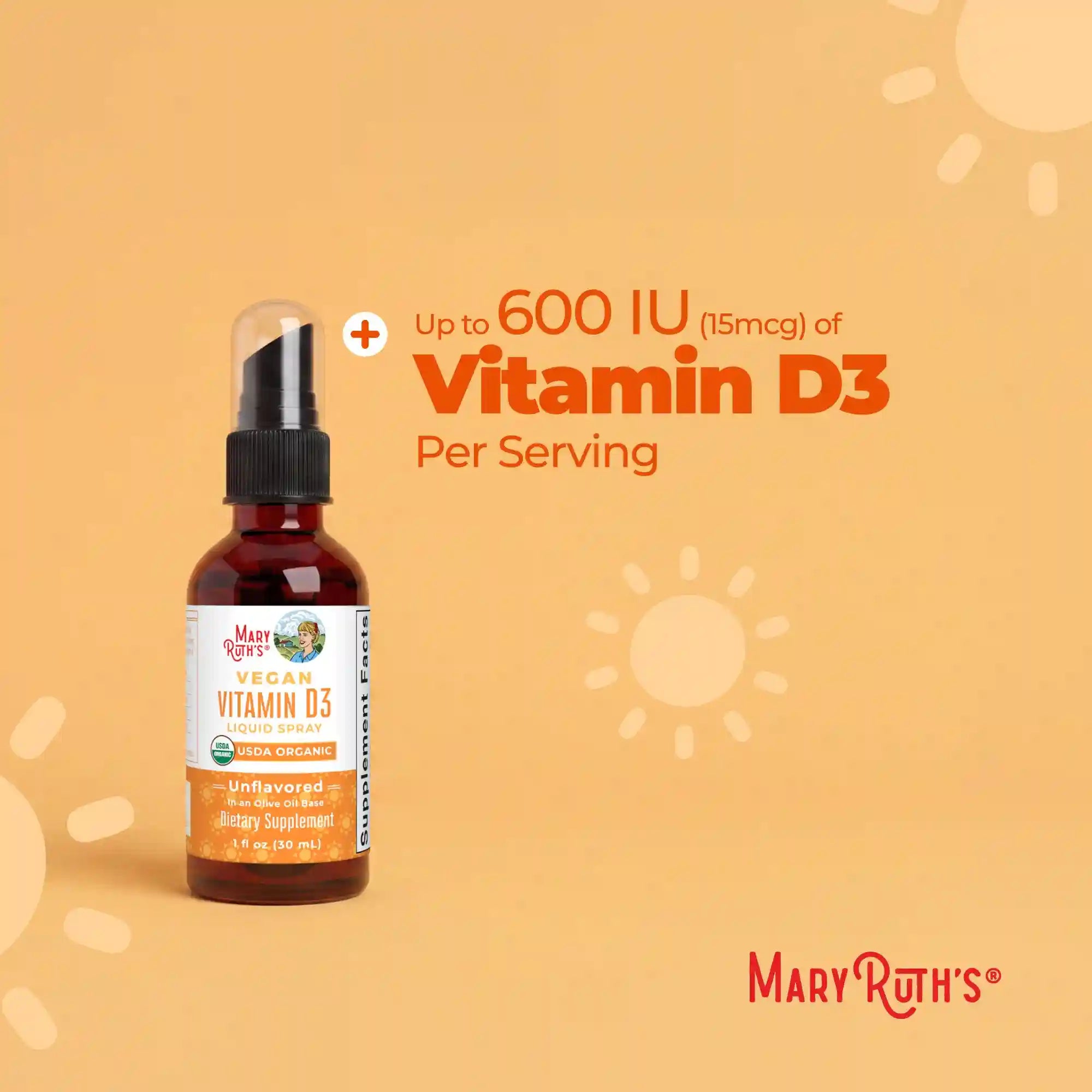 Vegan Vitamin D3 Liquid Spray